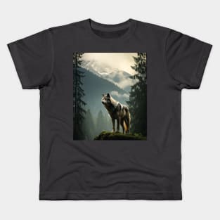 Misty Mountain Guardian Kids T-Shirt